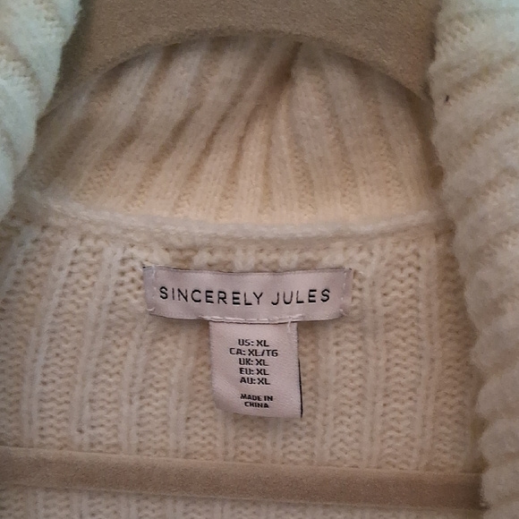 Sincerely Jules Cream Cable Knit Cardigan - Picture 2 of 6